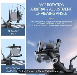 Soporte teléfono móvil moto scooter yamaha