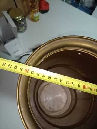 Paragüero latón dorado