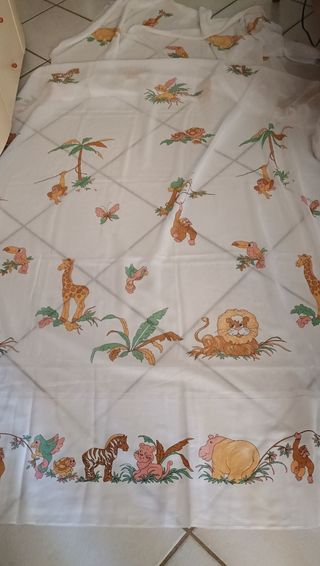 Stoffa x tende cameretta bambini