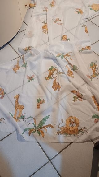 Stoffa x tende cameretta bambini