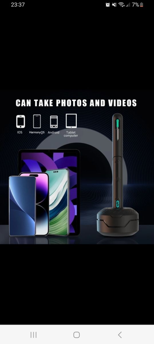 Limpiador de oídos nuevo con cámara