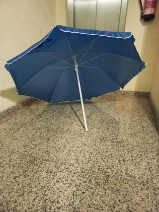 SOMBRILLA PLAYA PISCINA MOVISTAR