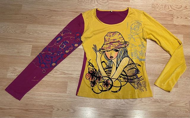 Camiseta manga larga