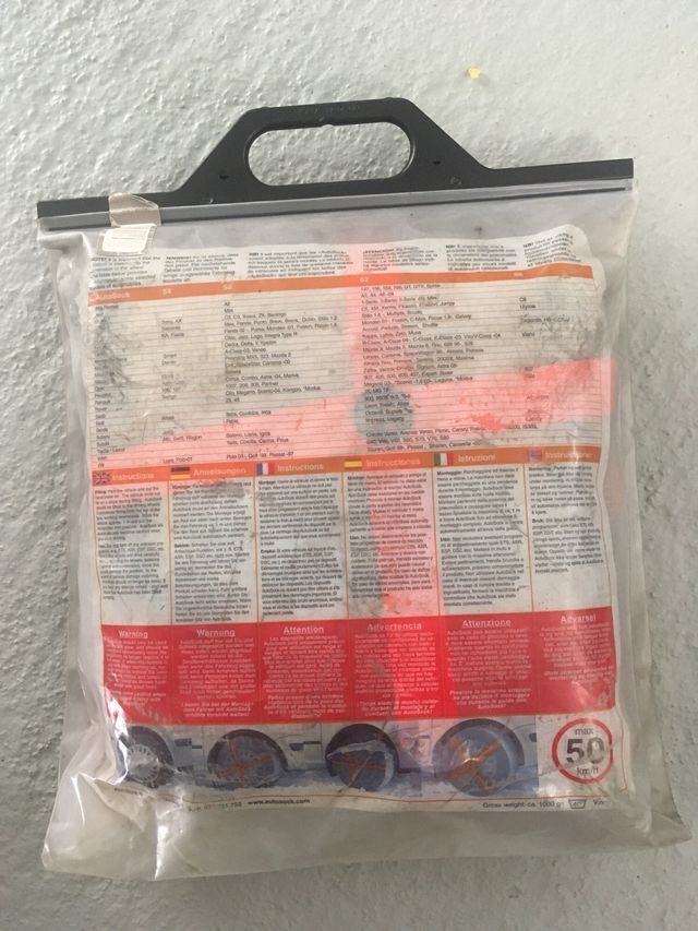 Cadena textil para coche