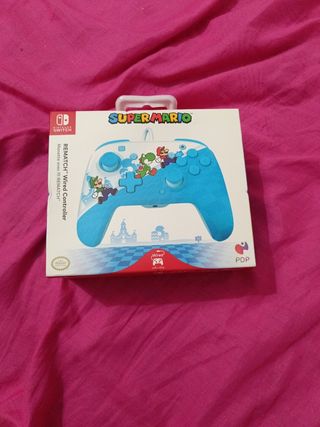 mando Nintendo switch edición super mari