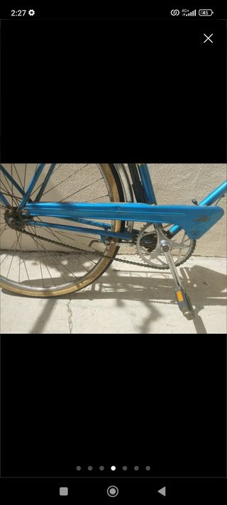 Bicicleta antigua BH gacela