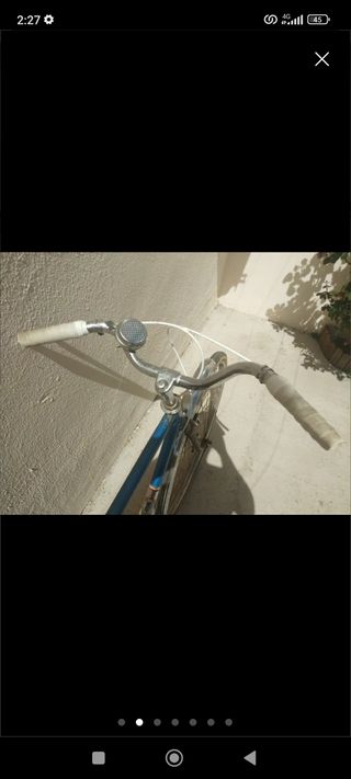 Bicicleta antigua BH gacela