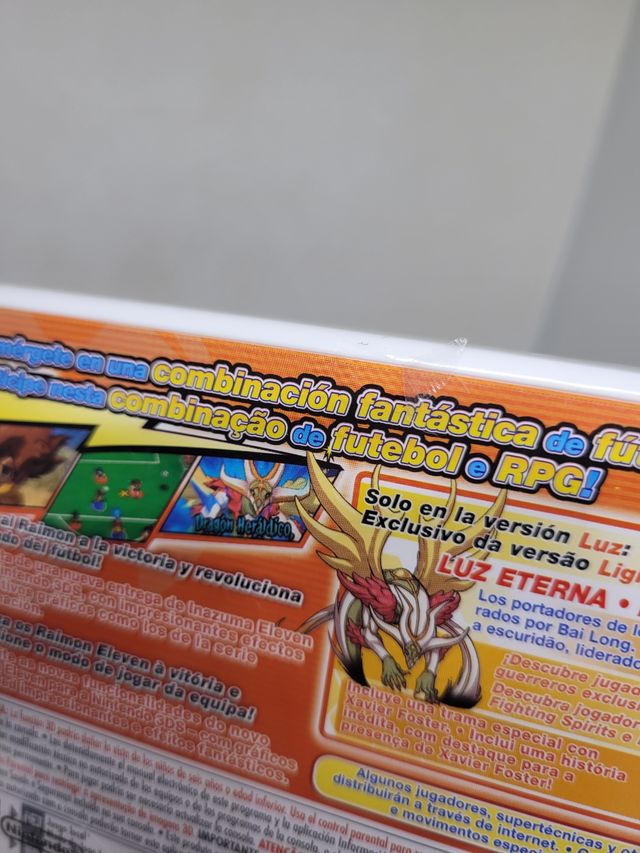 Inazuma eleven go luz precintado