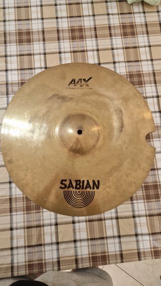 Sabian aax-plosion 17" tagliato