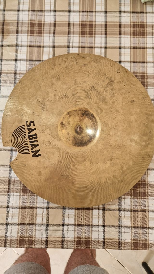 Sabian aax-plosion 17" tagliato