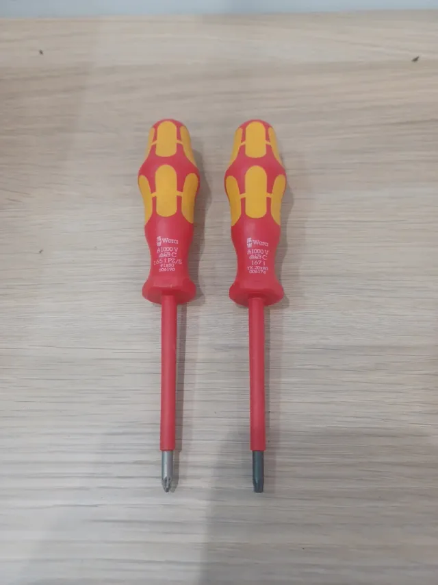 Destornillador wera vde 1000v