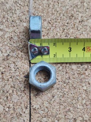 Tuercas cincadas 10,5 mm