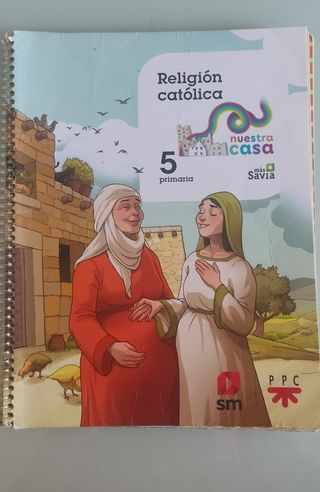 Libro religión catolica 5º Primaria SM