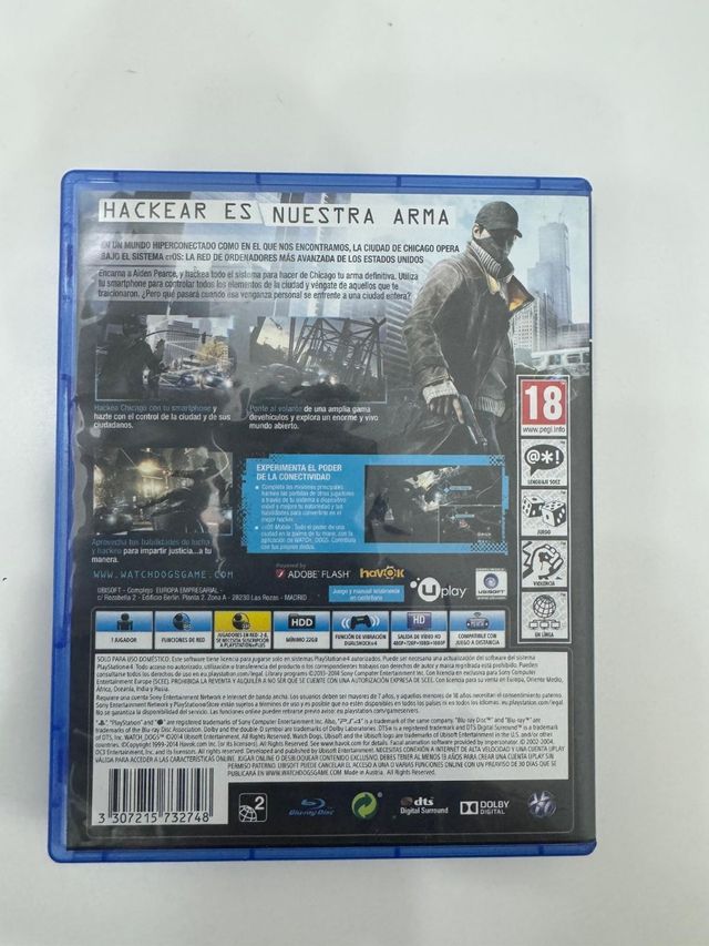 Watch Dogs Ps4