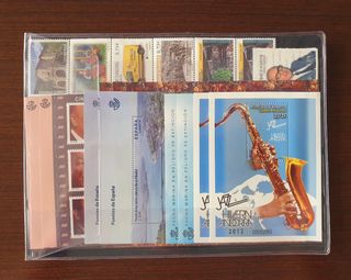 Sobre de sellos nuevos de Julio 2013.