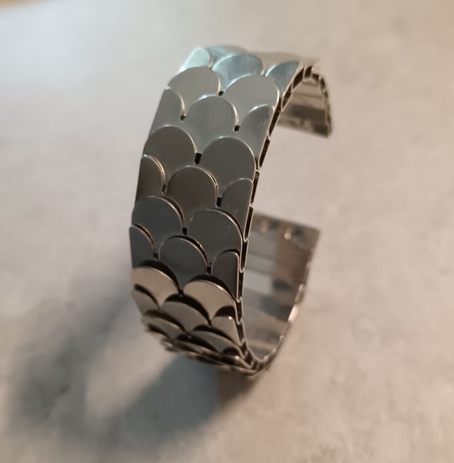 Bracciale Sirena estate colore argento