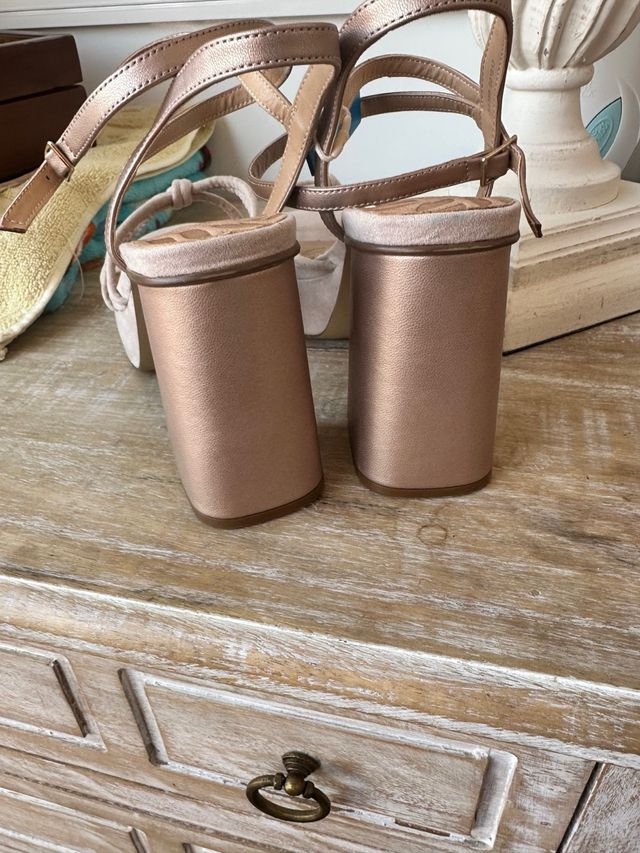 Sandalias sindy mustang rosas