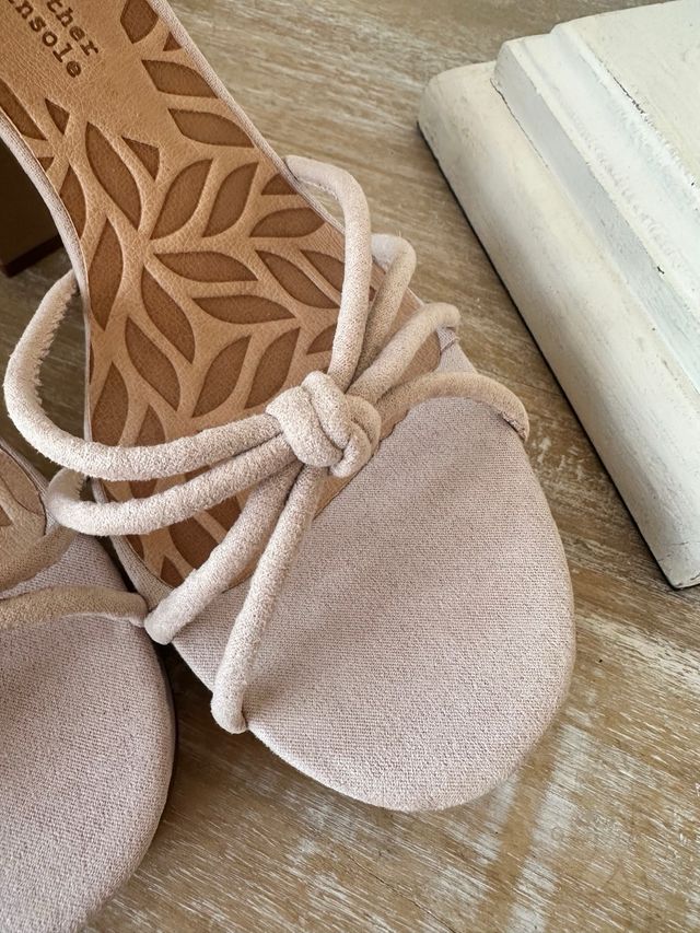 Sandalias sindy mustang rosas