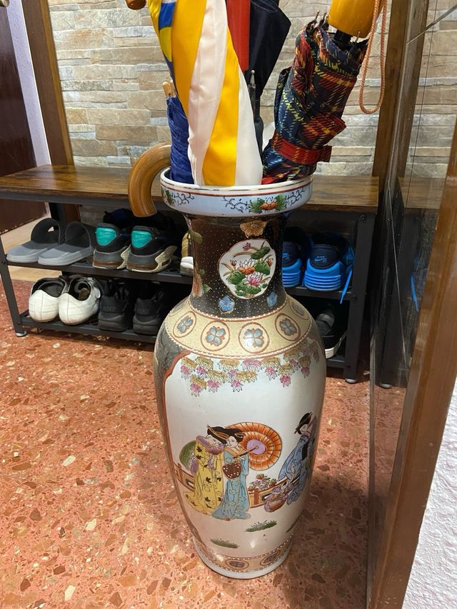 Jarrón decoración vintage