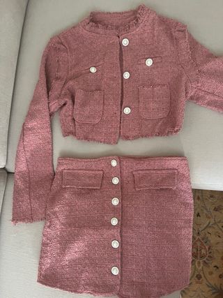 TRAJE MUJER CHAQUETA Y FALDA