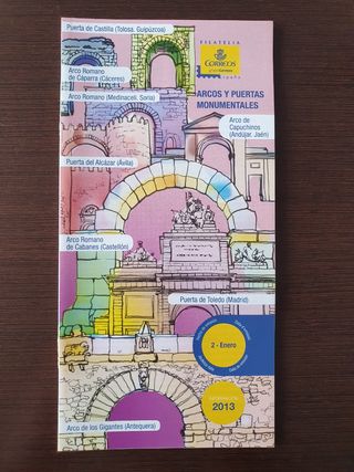 Sobre de Filatelia España de Marzo 2013