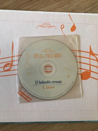 Libro el holandés errante + La flauta mágica