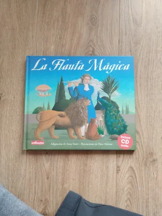 Libro el holandés errante + La flauta mágica