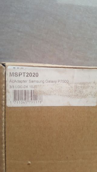 Cargador alimentación samsung galaxi