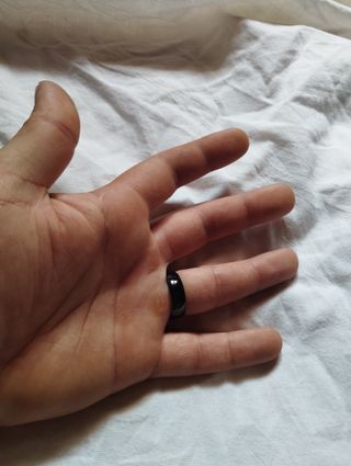 Anello acciaio lucido stondato