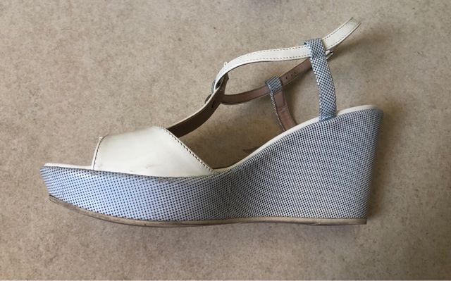 Sandali donna soft bianche