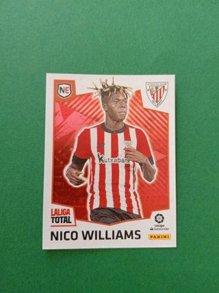 Nico Williams Rookie laliga total 22-23 panini