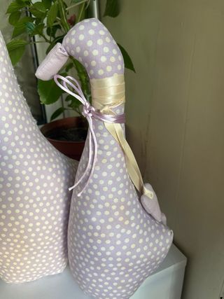 Oca peso de puerta patchwork.