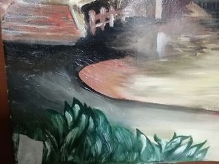 Quadro nuovo dipinto ad olio su tela 