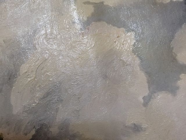 Quadro nuovo dipinto ad olio su tela