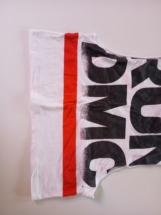 top estivo corto vintage y2k elastico nuovo cotone