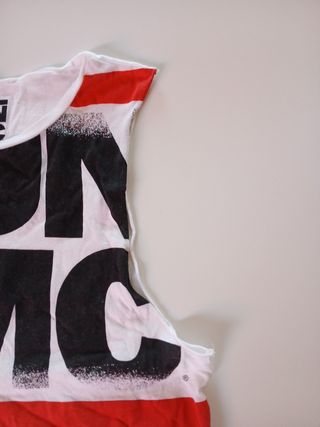 top estivo corto vintage y2k elastico nuovo cotone