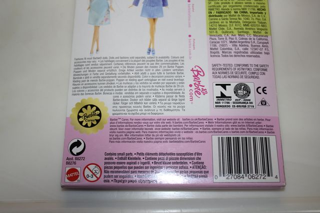 NUOVO VESTITO DI BARBIE IN STILE BLISTER 2003