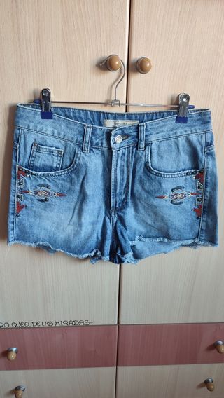 Pantalón corto vaquero