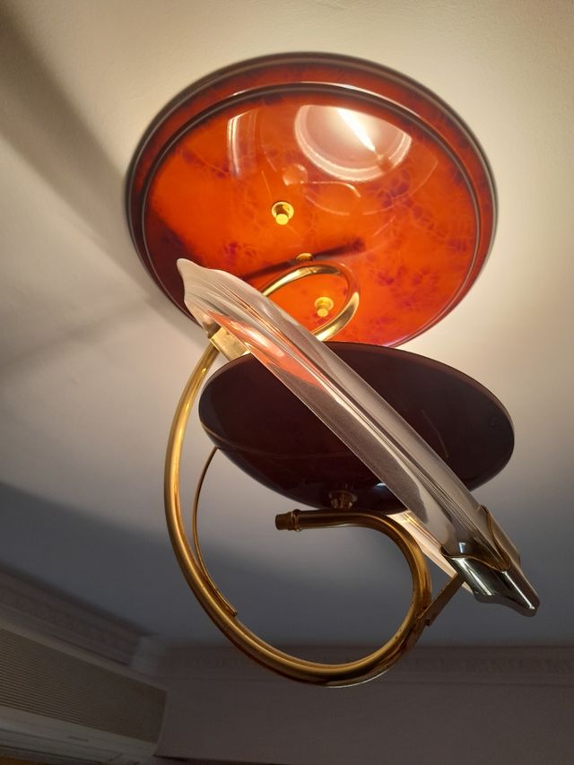 Set de lámparas antiguo