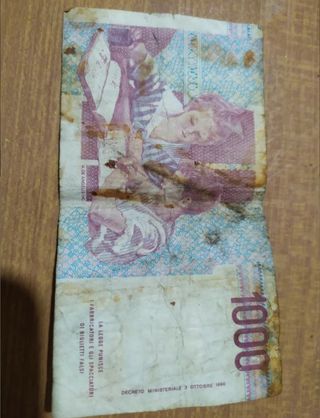 Mille lire rara 