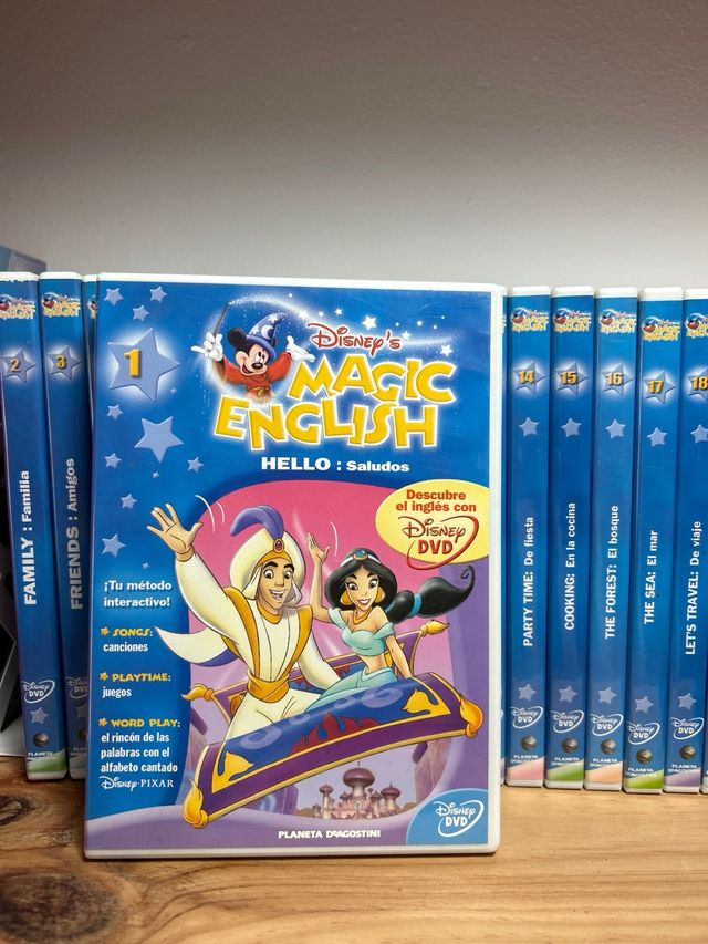 Coleccion magic english y fasciculos(de regalo)