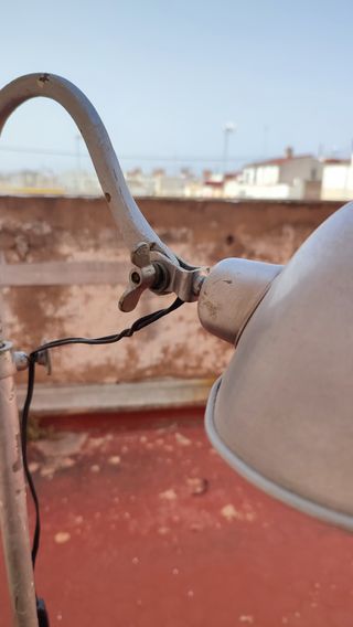 LÁMPARA INDUSTRIAL VINTAGE (de pie)