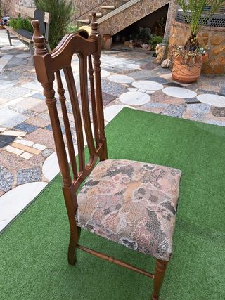Sillas madera vintage