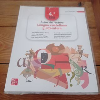 Libro lengua castellana y literatura 4