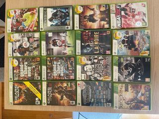 Xbox 306, 2 mandos y juegos