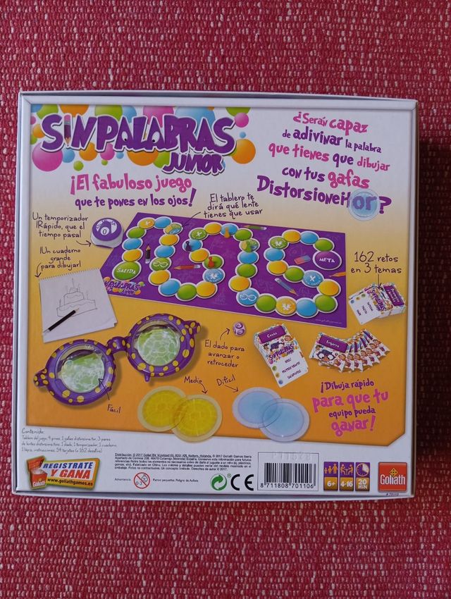 Juego de mesa Sin palabras junior 