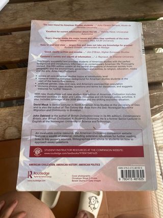 American Civilization: an introduction UNED