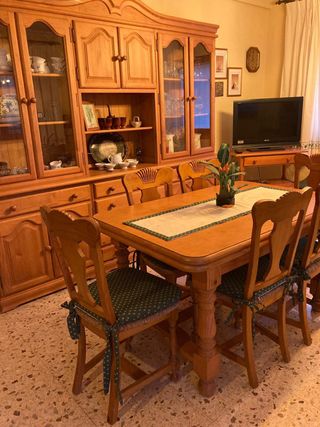 MUEBLES MADERA PINO - OPORTUNIDAD