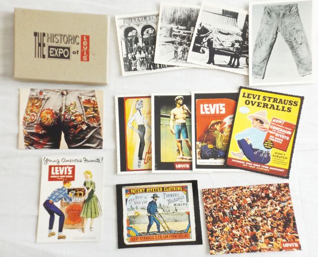 12 Cartoline Storiche Levi's in scatolo originale