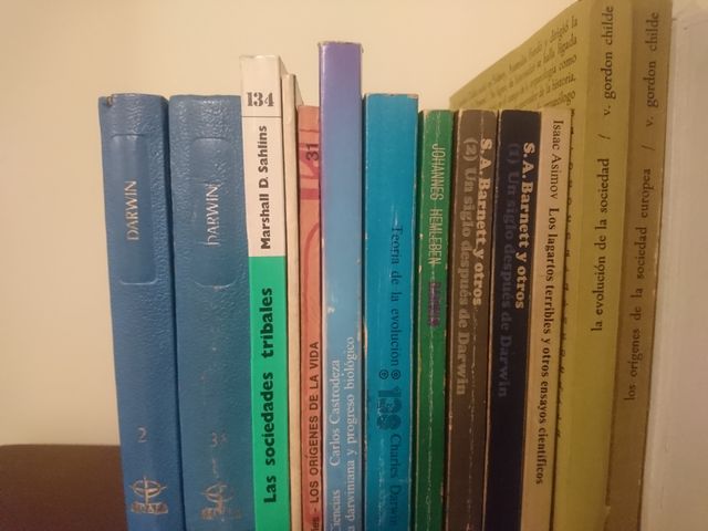 Libros sobre la evolución humana, social y de las